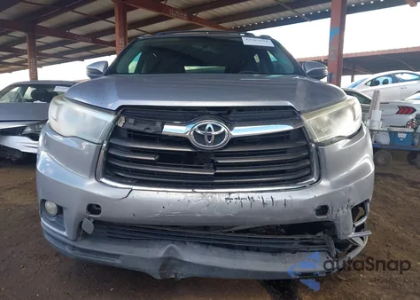 2016 Toyota Highlander Xle V6 из США, поврежденный, VIN 5TDKKRFH5GS175534